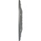 Ekena Millwork Bordeaux Ceiling Medallion (Fits Canopies up to 3 1/4"), Hand-Painted Silver, 22 5/8"OD x 1 3/4"P CM22BOSLS - alternate 2